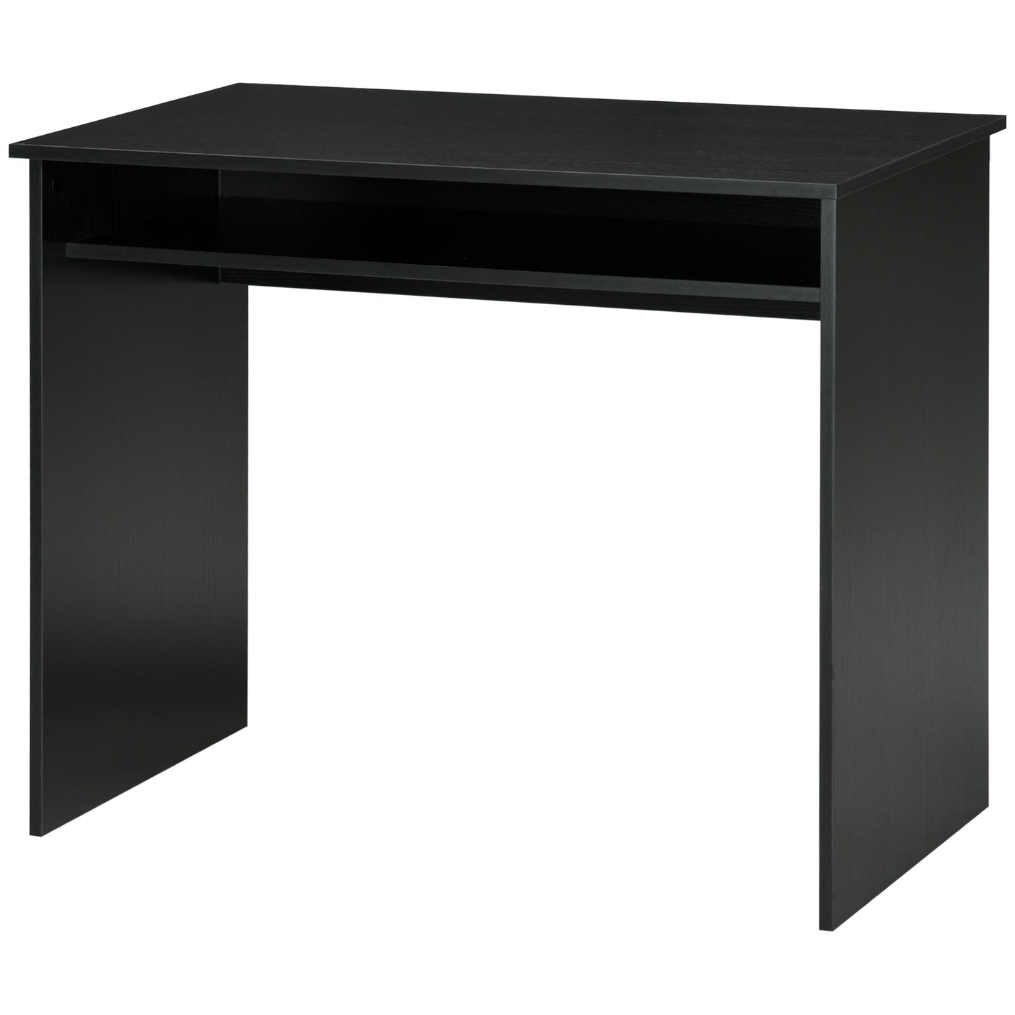 Writing Desk Laptop Table Workstation with Shelf Home Office
