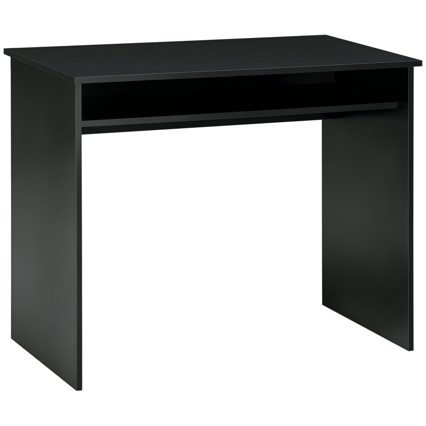 Writing Desk Laptop Table Workstation with Shelf Home Office