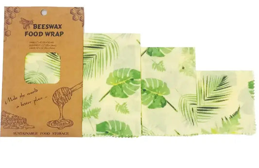 Eco-Friendly Beeswax Food Wrap – Reusable Plastic-Free Wrap