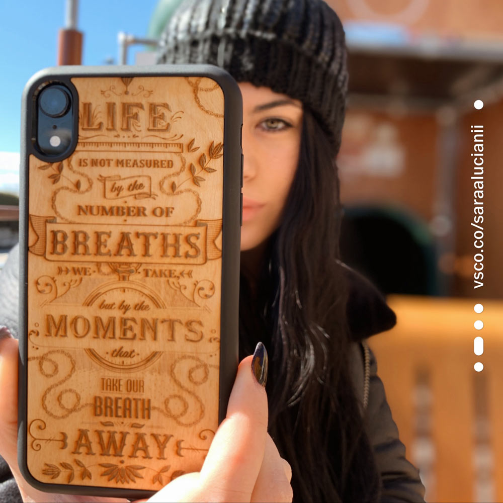 The Meaning Wooden Phone Case – Handcrafted Scandinavian Birch