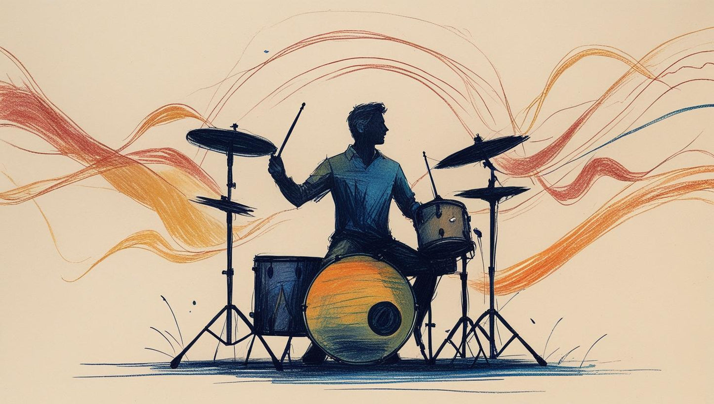 Music Wall Art Digital Download – Set of 4 Abstract Posters