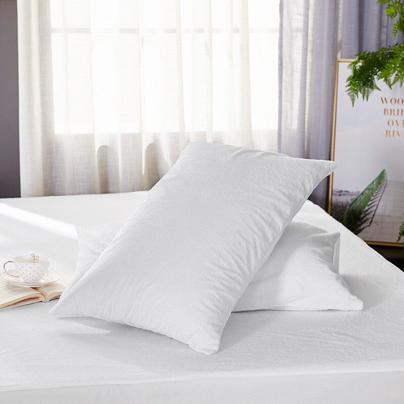 WATERPROOF TERRY TOWEL MATTRESS PROTECTOR DOUBLE FITTED BED COVERS SHEET SINGLE