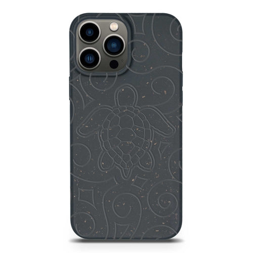 Phone case with a turtle design on a white background