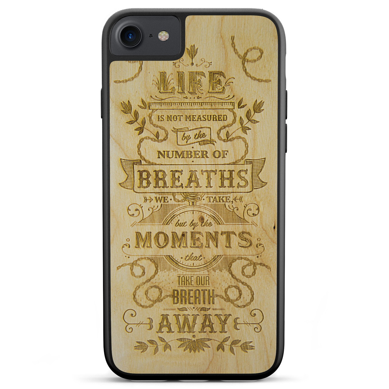 The Meaning Wooden Phone Case – Handcrafted Scandinavian Birch