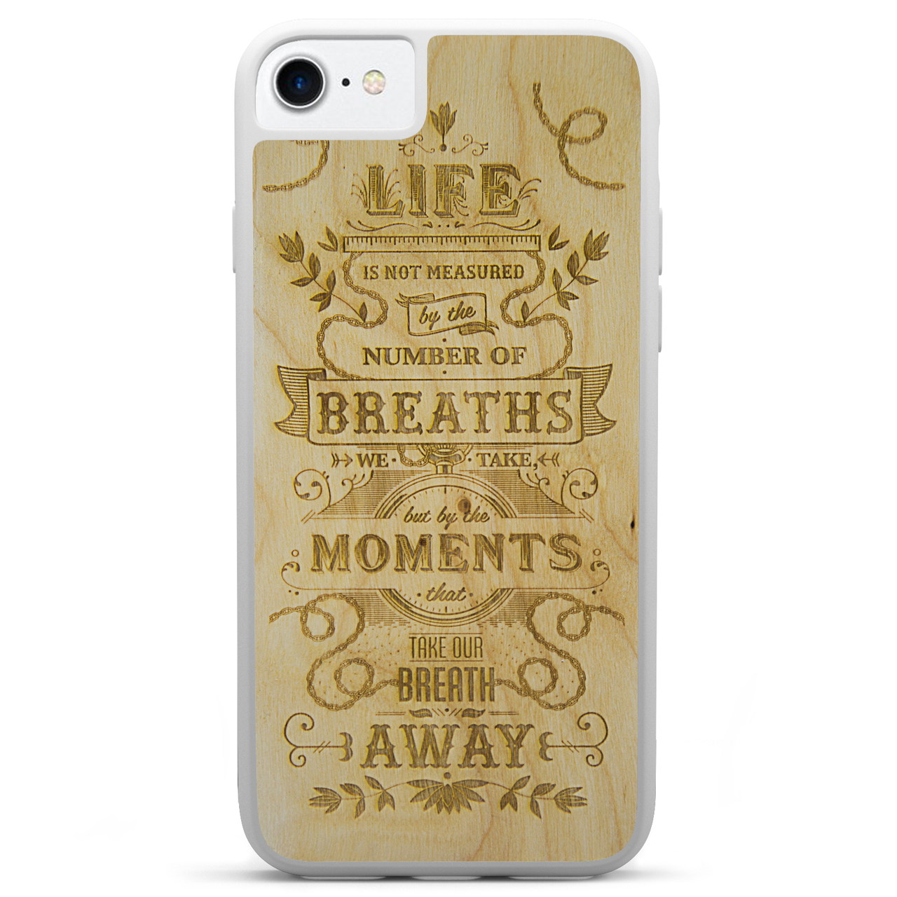 The Meaning Wooden Phone Case – Handcrafted Scandinavian Birch