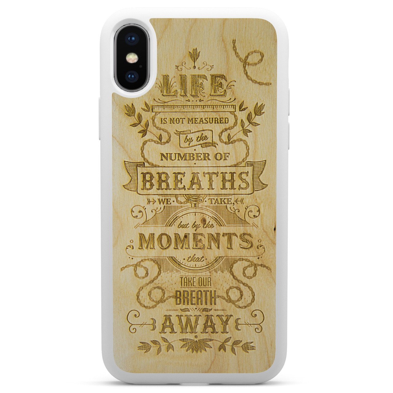 The Meaning Wooden Phone Case – Handcrafted Scandinavian Birch
