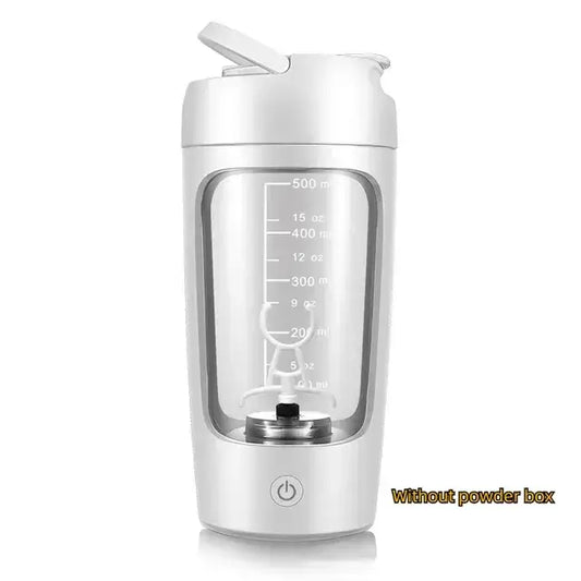 Electric Protein Shaker Bottle Portable USB Blender Cup for Gym, Fitness, and Supplements