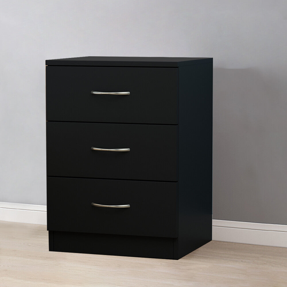 Chest of Drawers Bedside Table Cabinet 1 2 3 4 5 Handle Drawer Bedroom Furniture