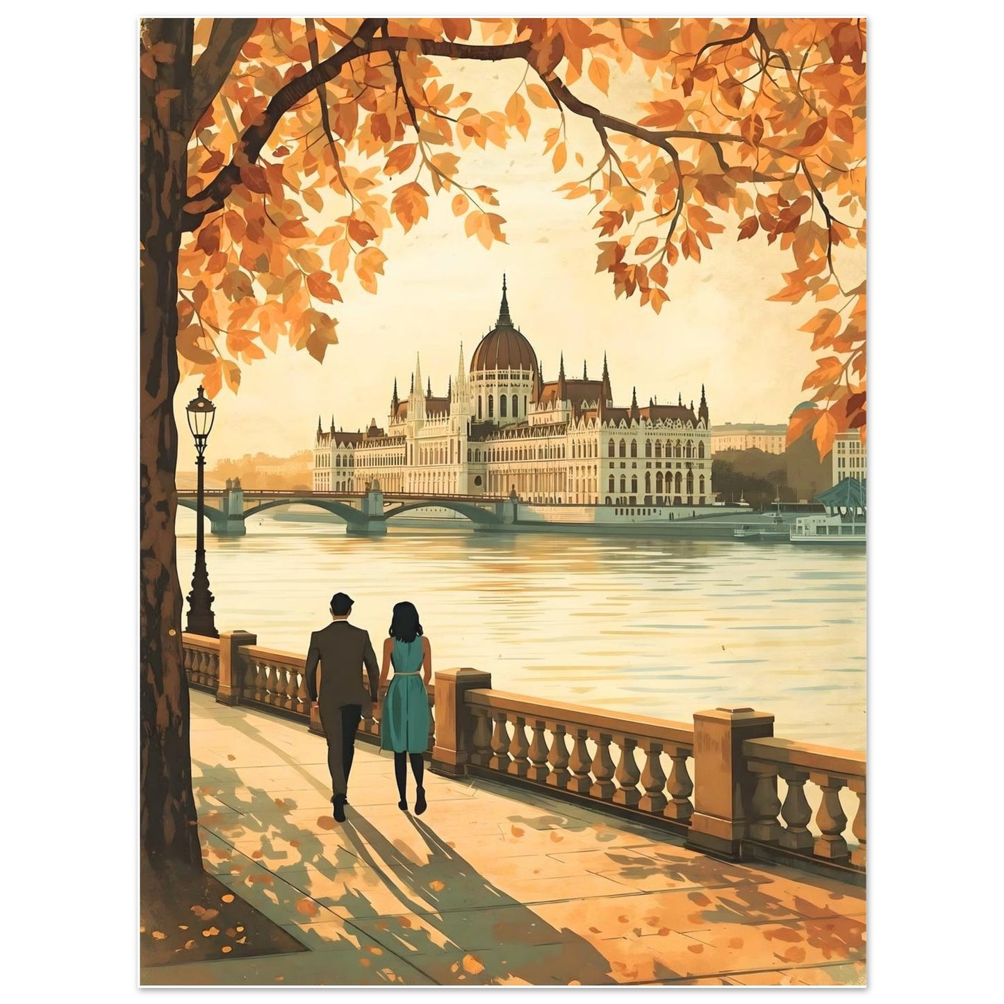 Hungarian Parliament wall art