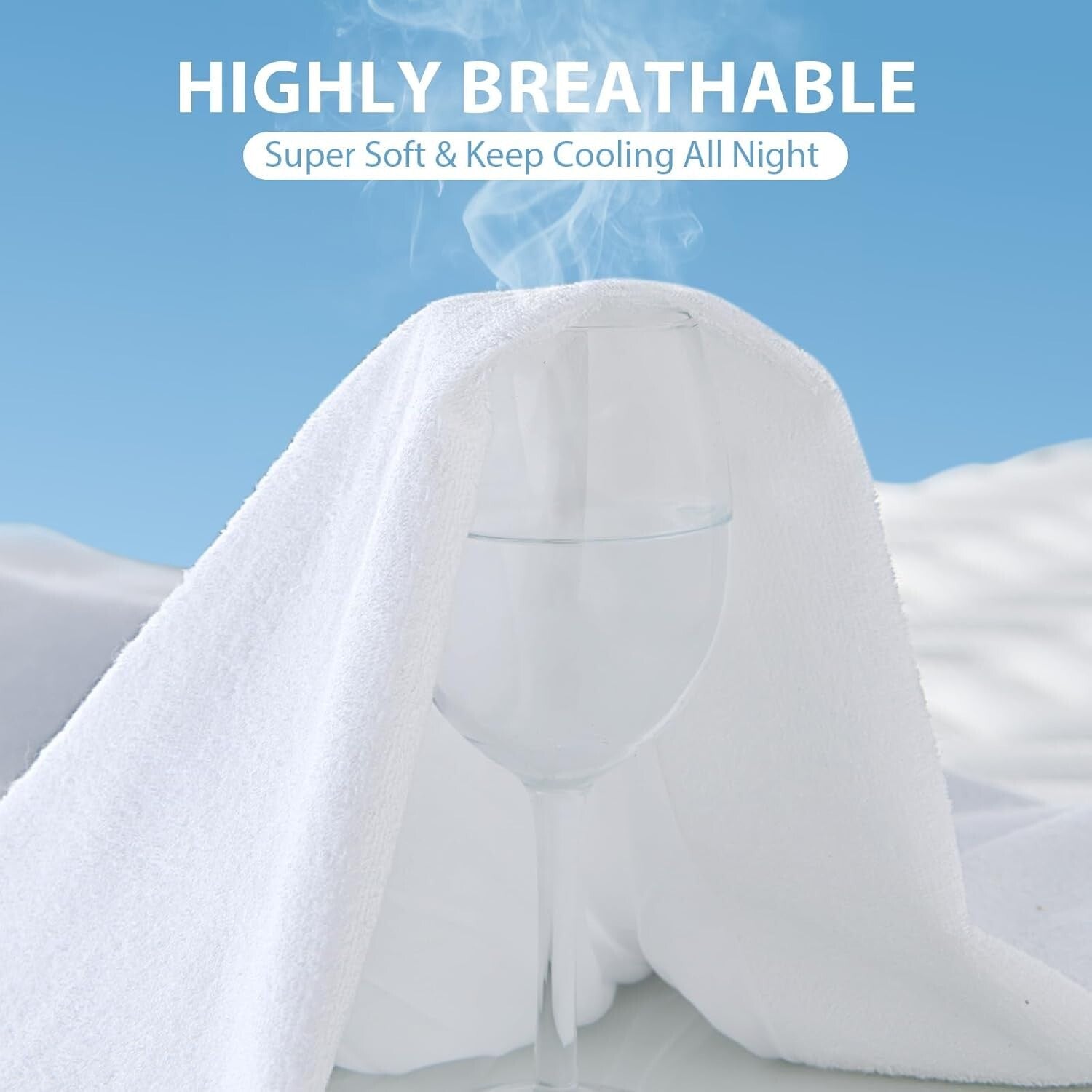 WATERPROOF TERRY TOWEL MATTRESS PROTECTOR DOUBLE FITTED BED COVERS SHEET SINGLE