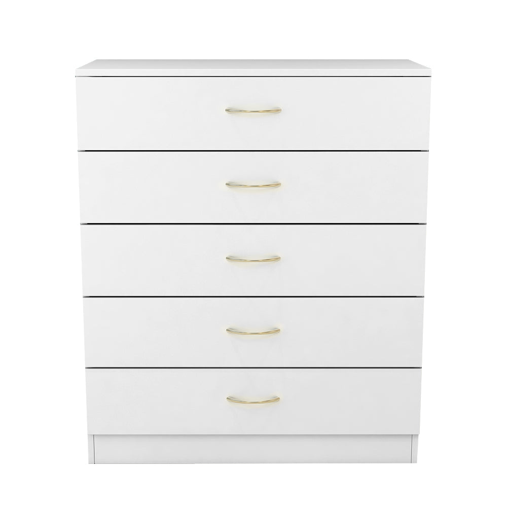 Chest of Drawers Bedside Table Cabinet 1 2 3 4 5 Handle Drawer Bedroom Furniture