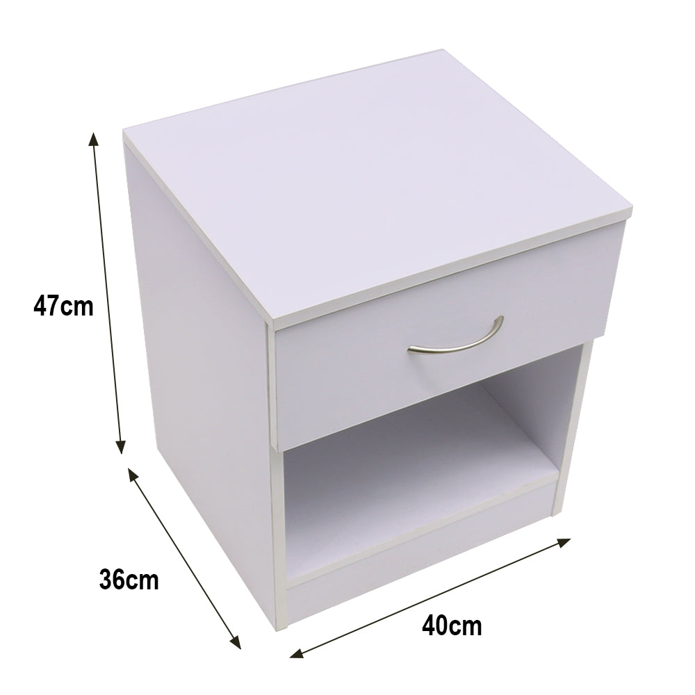 Chest of Drawers Bedside Table Cabinet 1 2 3 4 5 Handle Drawer Bedroom Furniture
