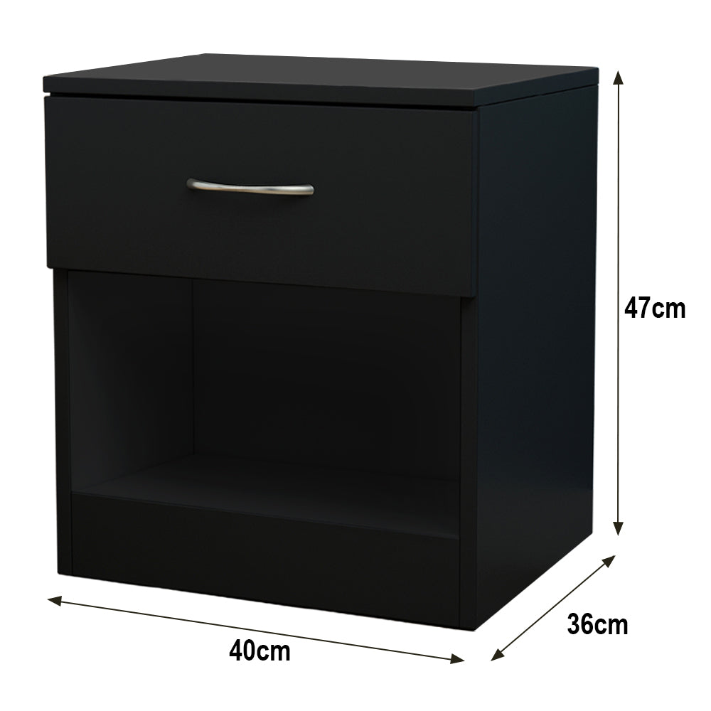 Chest of Drawers Bedside Table Cabinet 1 2 3 4 5 Handle Drawer Bedroom Furniture