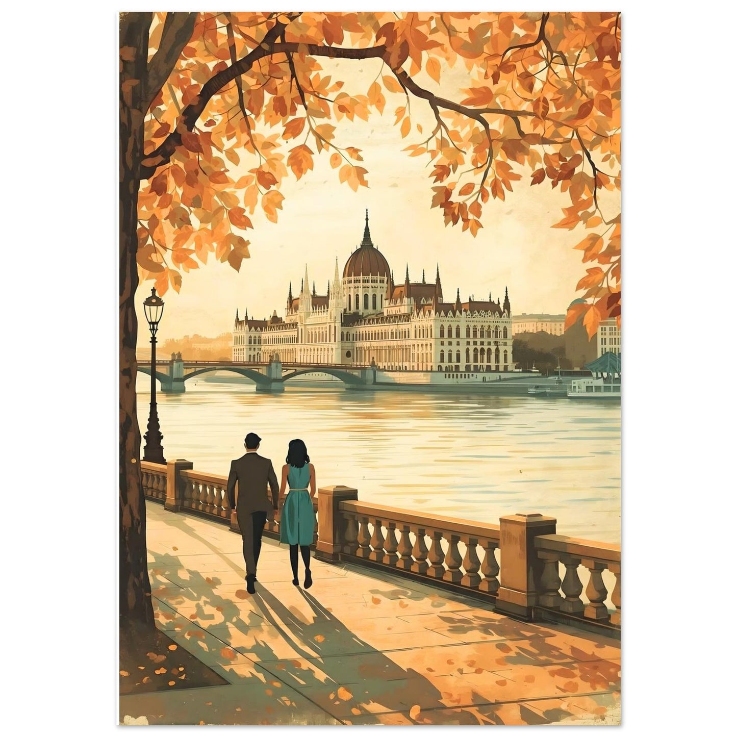 Hungarian Parliament wall art