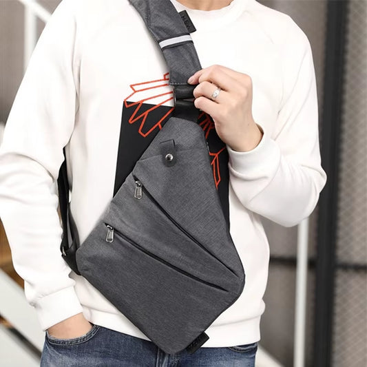 Multifunction Chest Bags anti Theft Single Crossobdy Bags for Men Waterproof Male Cross Body Messenger Bag Fanny Pack Sac