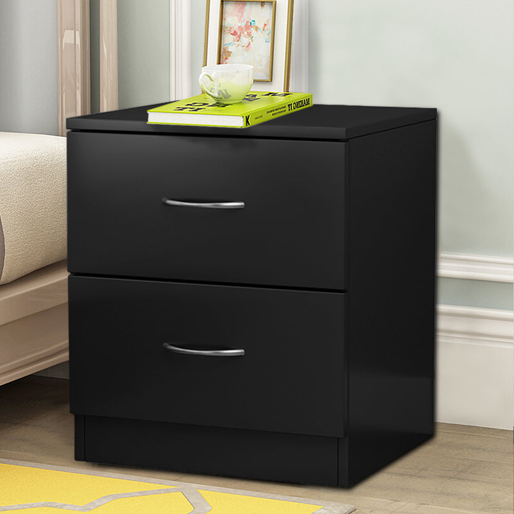 Chest of Drawers Bedside Table Cabinet 1 2 3 4 5 Handle Drawer Bedroom Furniture