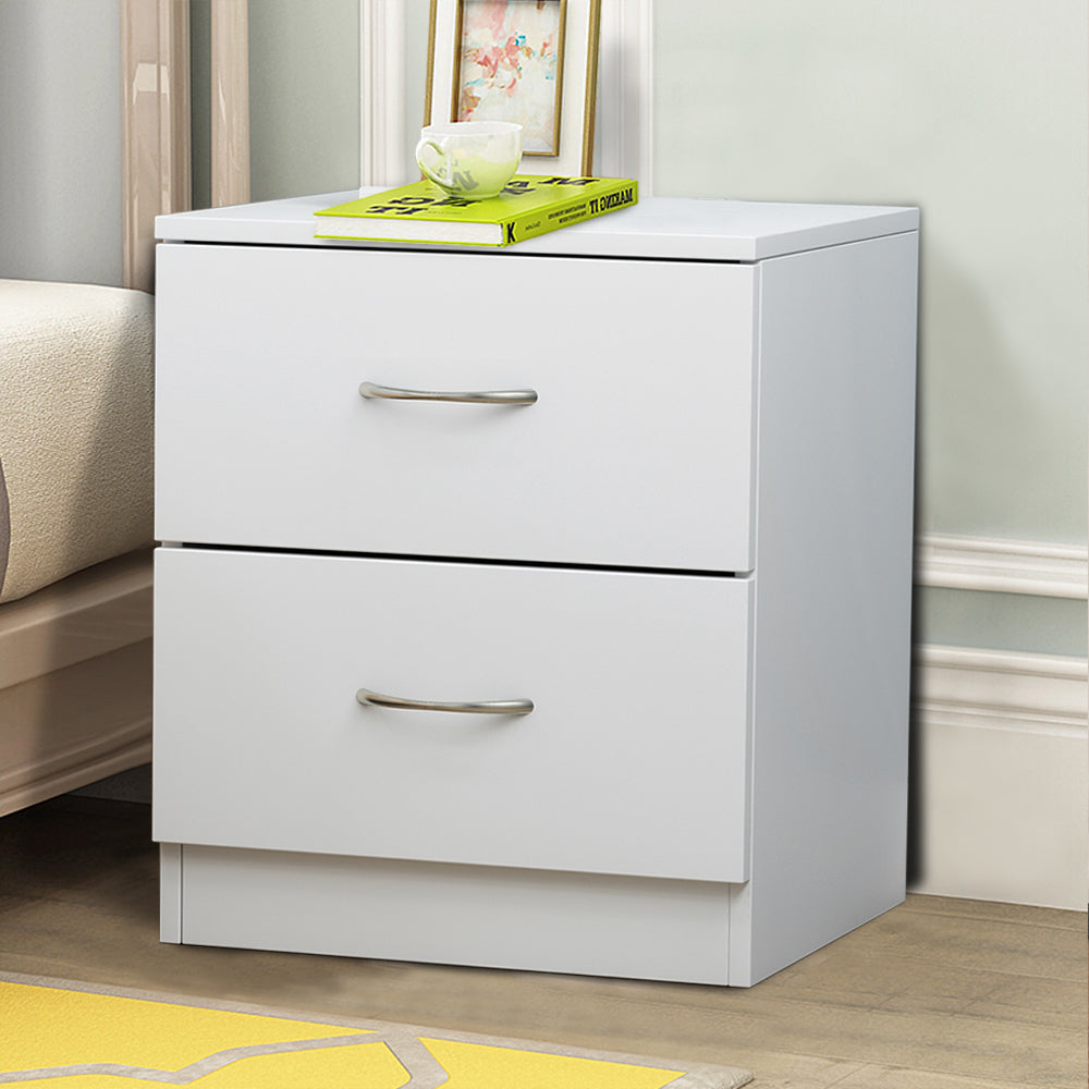 Chest of Drawers Bedside Table Cabinet 1 2 3 4 5 Handle Drawer Bedroom Furniture