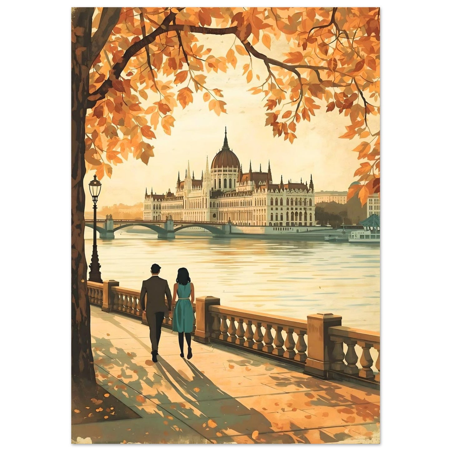 Hungarian Parliament wall art