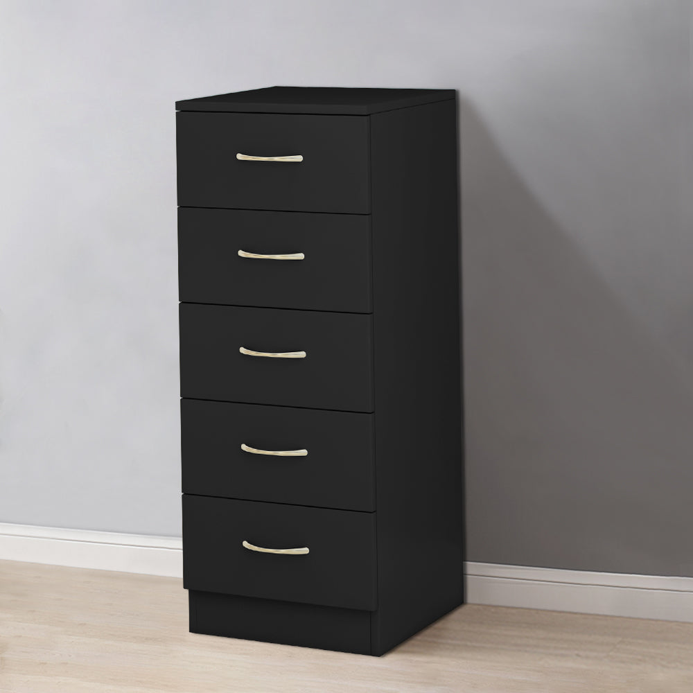 Chest of Drawers Bedside Table Cabinet 1 2 3 4 5 Handle Drawer Bedroom Furniture
