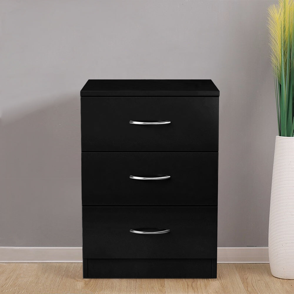 Chest of Drawers Bedside Table Cabinet 1 2 3 4 5 Handle Drawer Bedroom Furniture