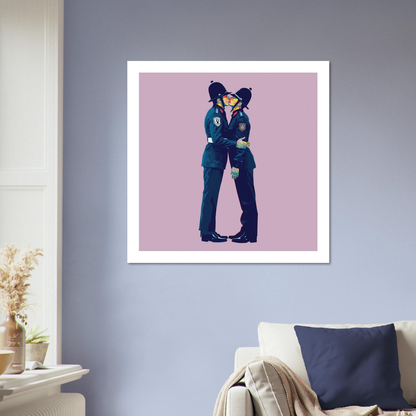 Bold Love Poster - Vibrant LGBTQ+ Pop Art Print - Perfect for Home Decor