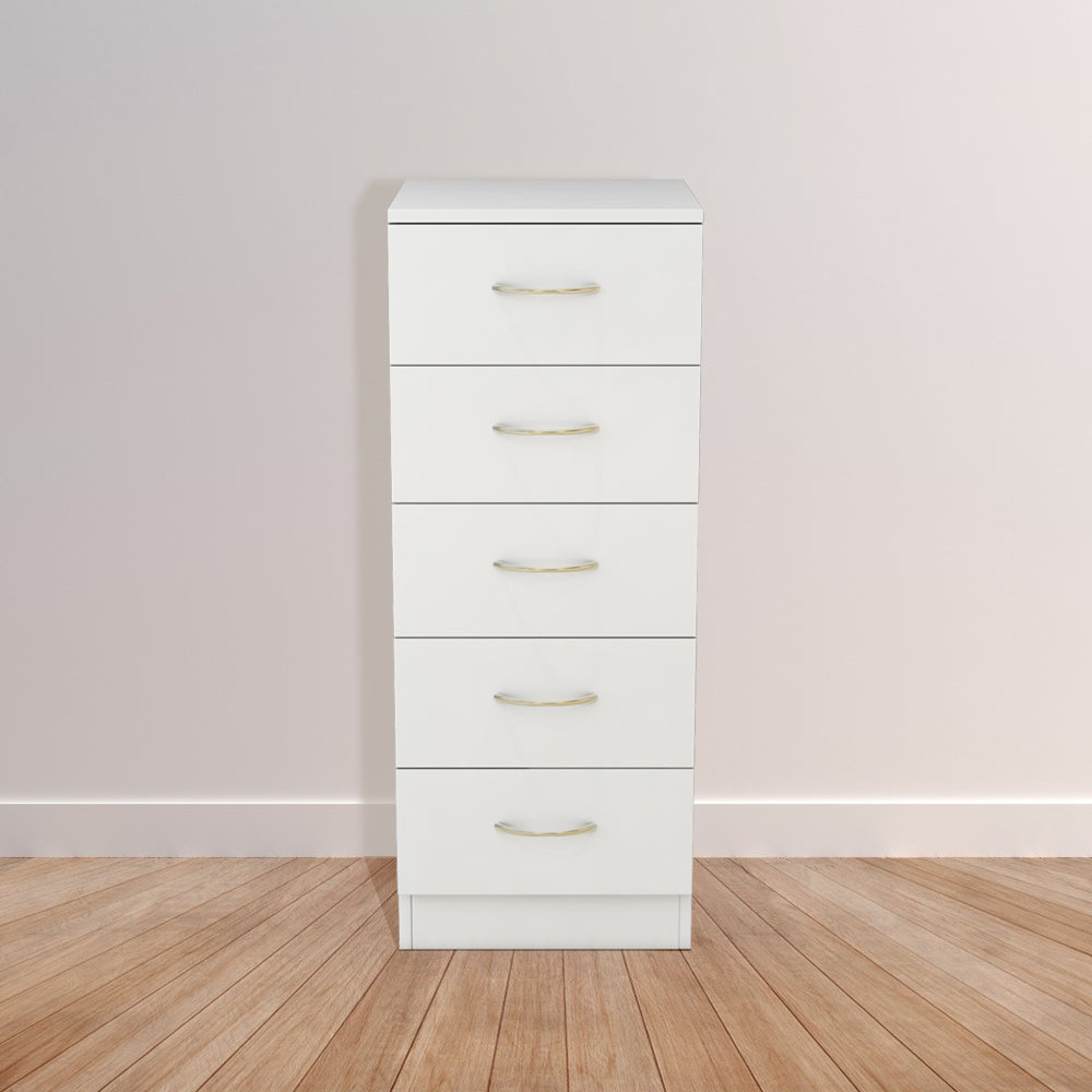 Chest of Drawers Bedside Table Cabinet 1 2 3 4 5 Handle Drawer Bedroom Furniture