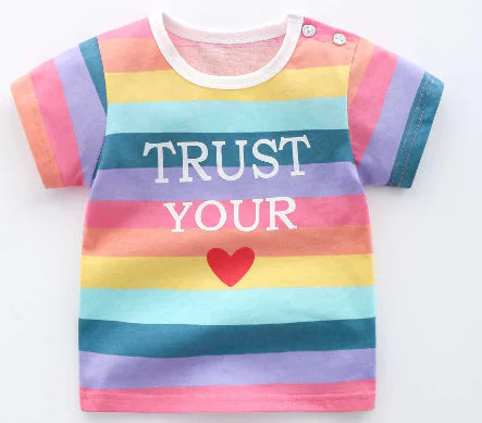 Soft Cotton Kids' T-Shirts – Sizes for Babies & Toddlers