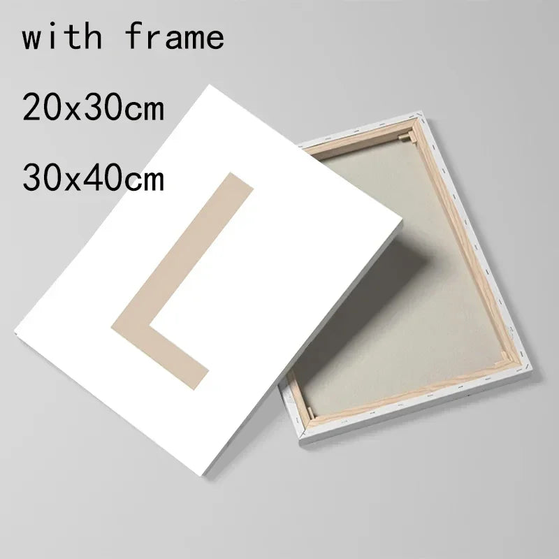 Two wooden frames with dimensions labeled on a gray background
