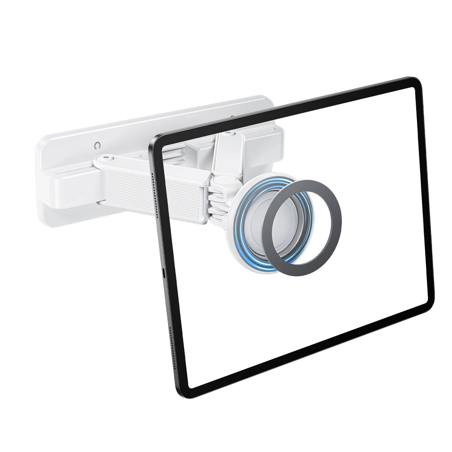 Ceiling light fixture with a rectangular glass cover on a white background