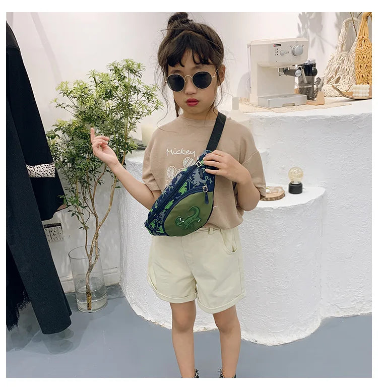 Kids & Adults Sport Bum Bag, Travel Crossbody Waist Bag