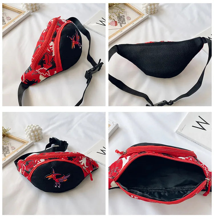 Kids & Adults Sport Bum Bag, Travel Crossbody Waist Bag