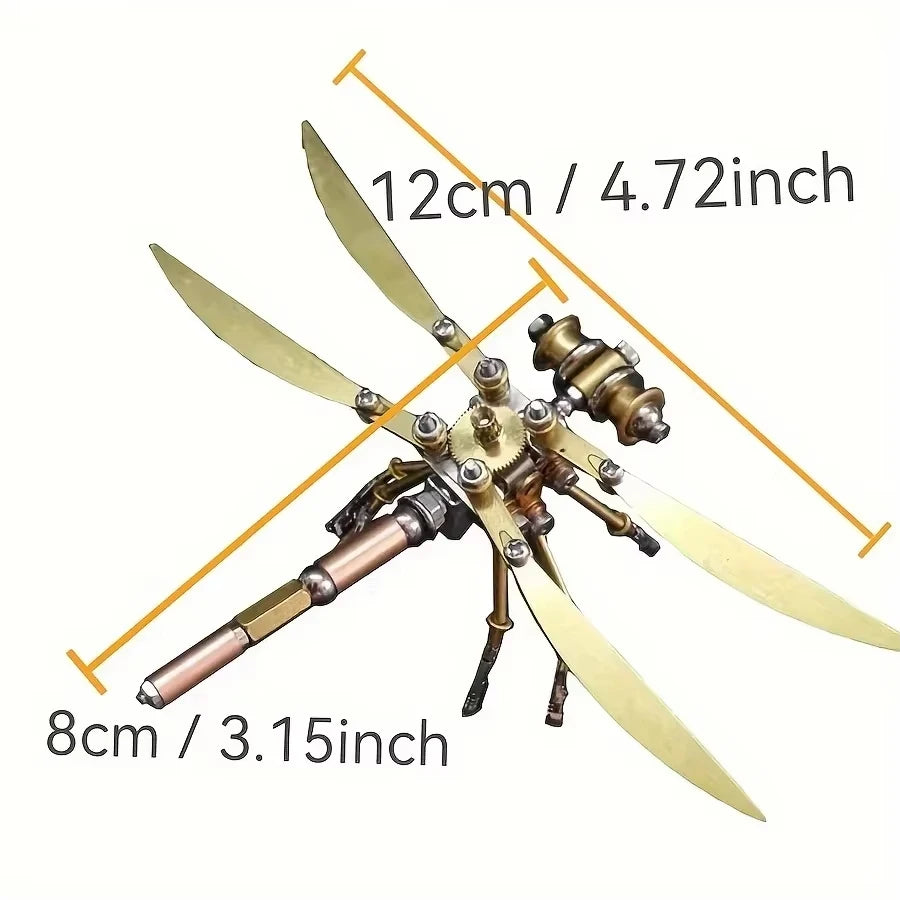 Helicopter rotor with measurements on a white background