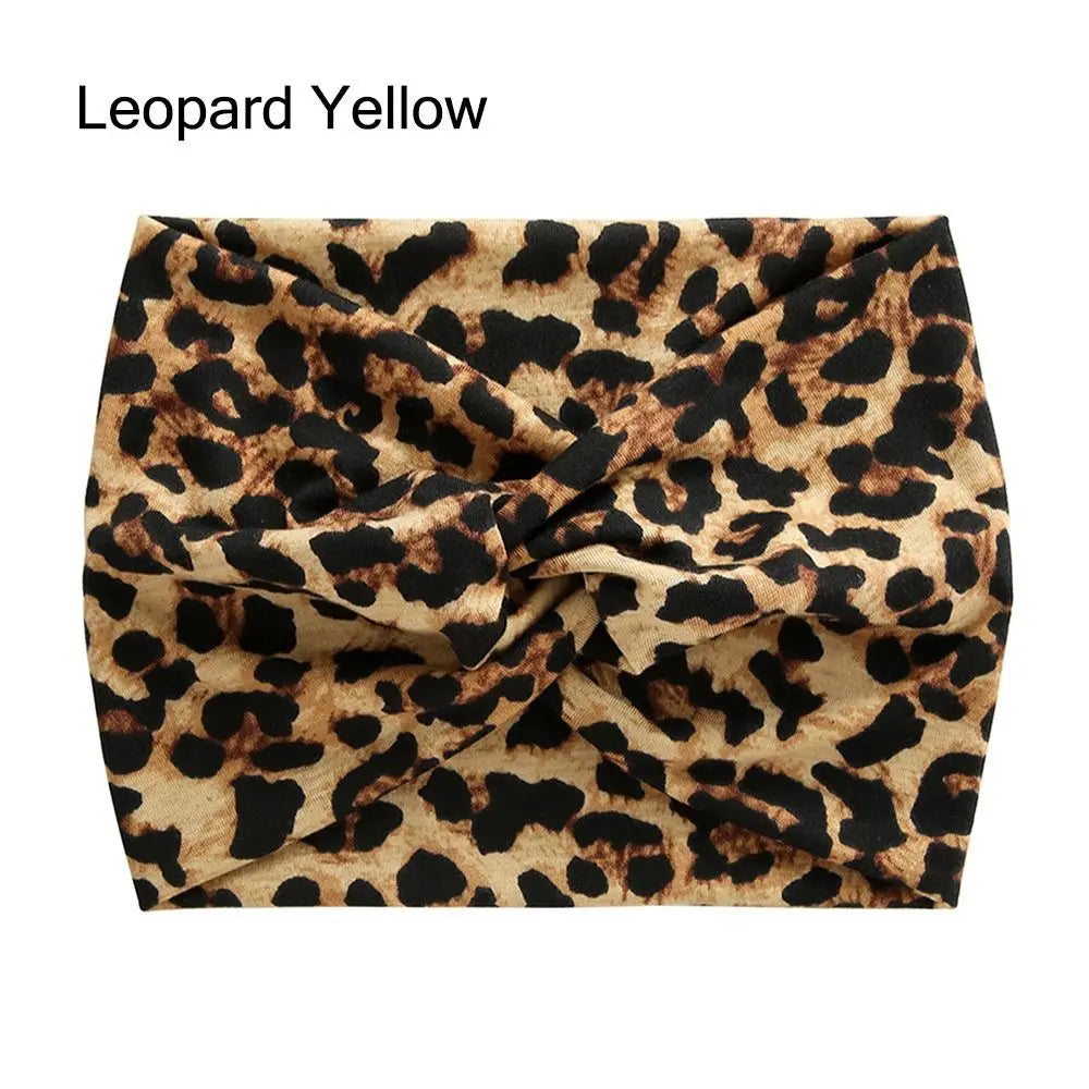 Leopard print fabric with 'Leopard Yellow' text above it on a white background