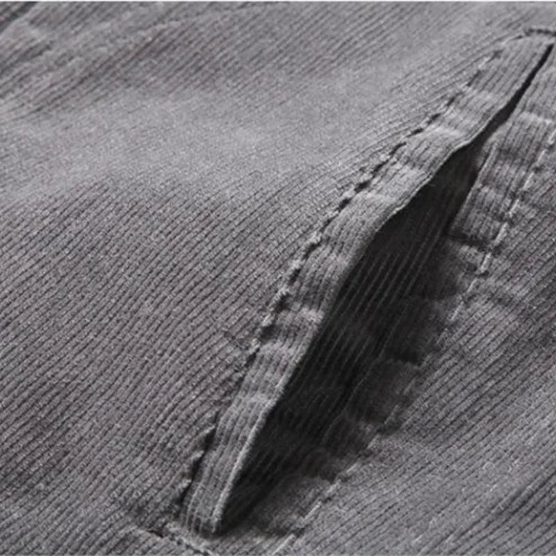 Close-up of a gray fabric with stitching detail
