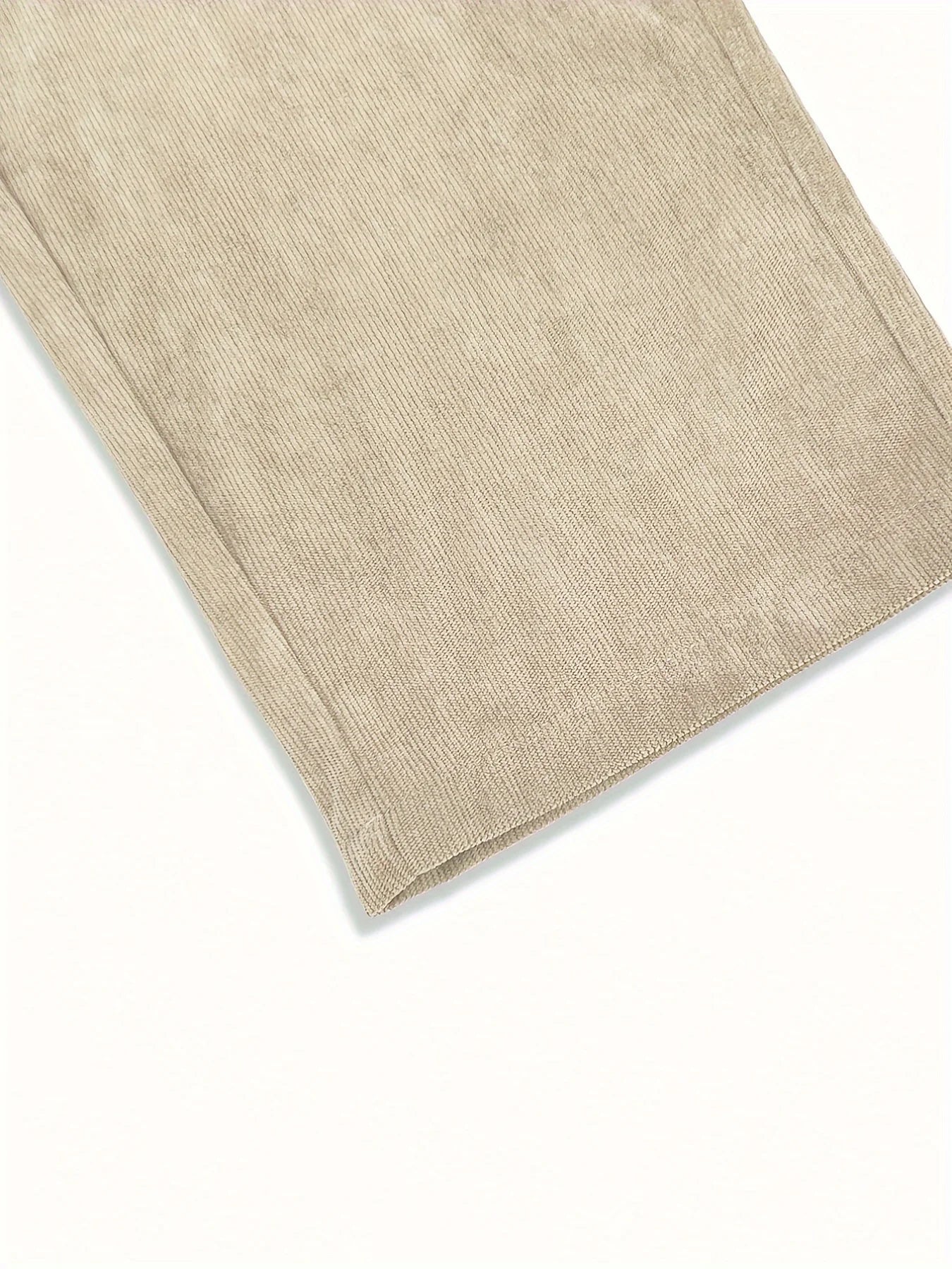 Beige fabric on a white background