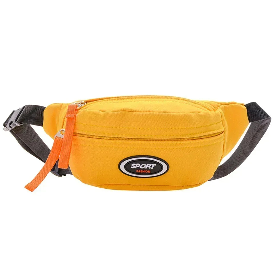 Kids & Adults Sport Bum Bag, Travel Crossbody Waist Bag