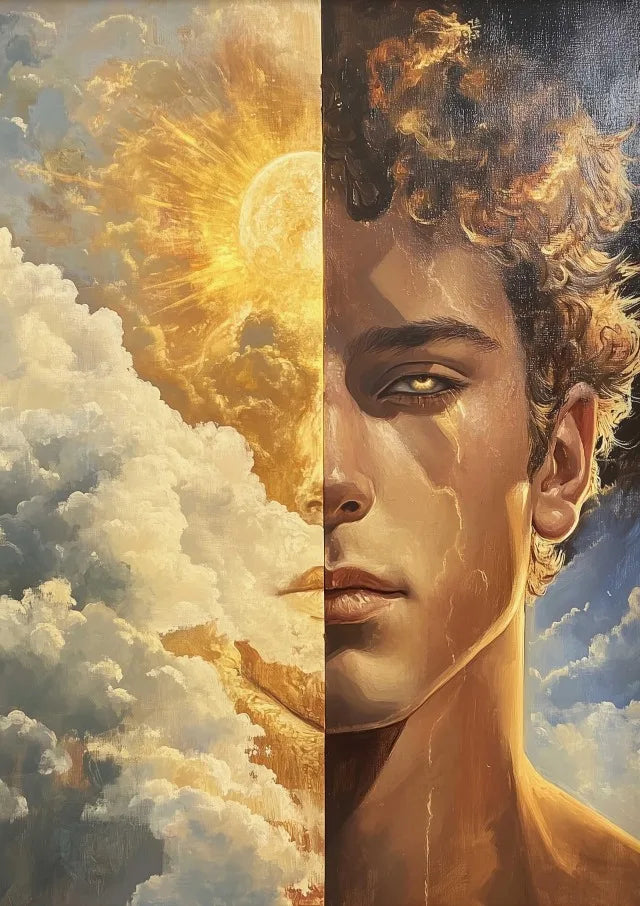 Greek God Apollo mythology canvas wall art poster collection