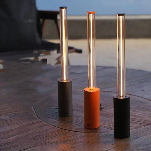 Modern Minimalist Breathing Atmosphere Lamp – Rechargeable Touch Desk and Bedside Light