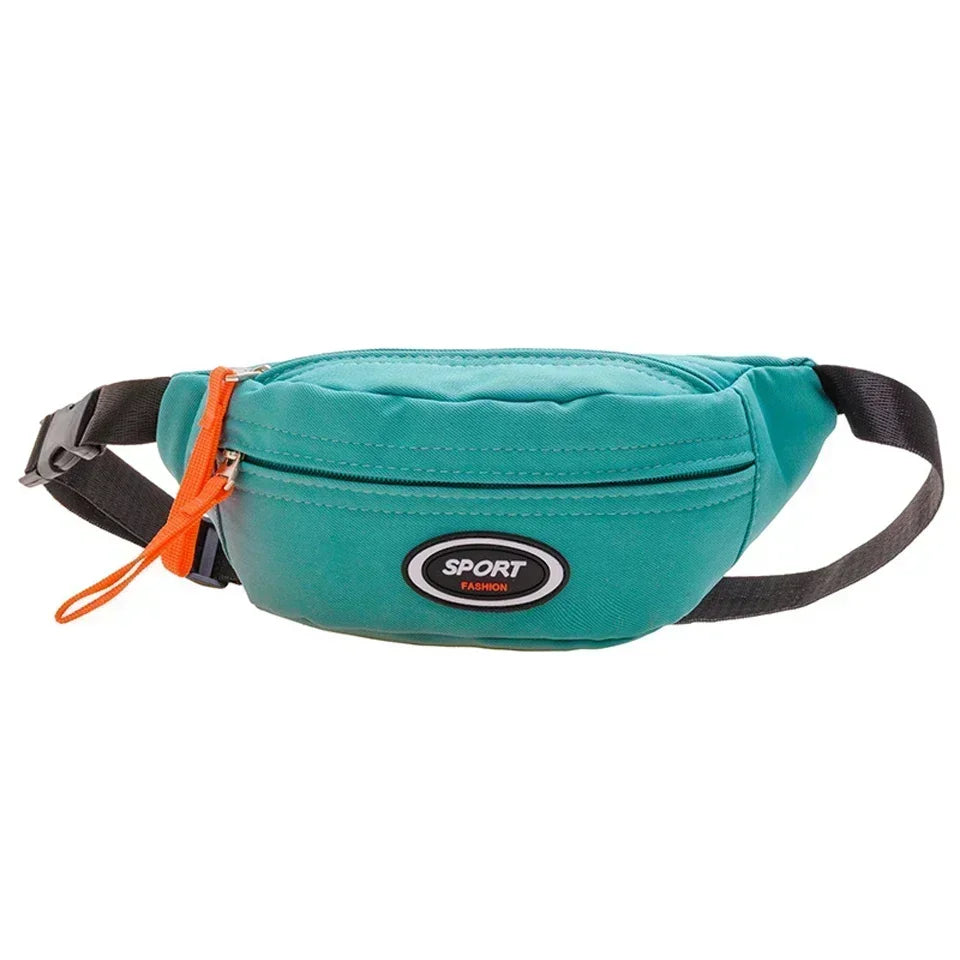Kids & Adults Sport Bum Bag, Travel Crossbody Waist Bag