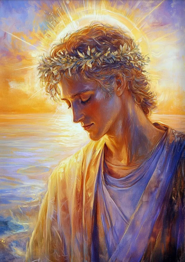 Greek God Apollo mythology canvas wall art poster collection