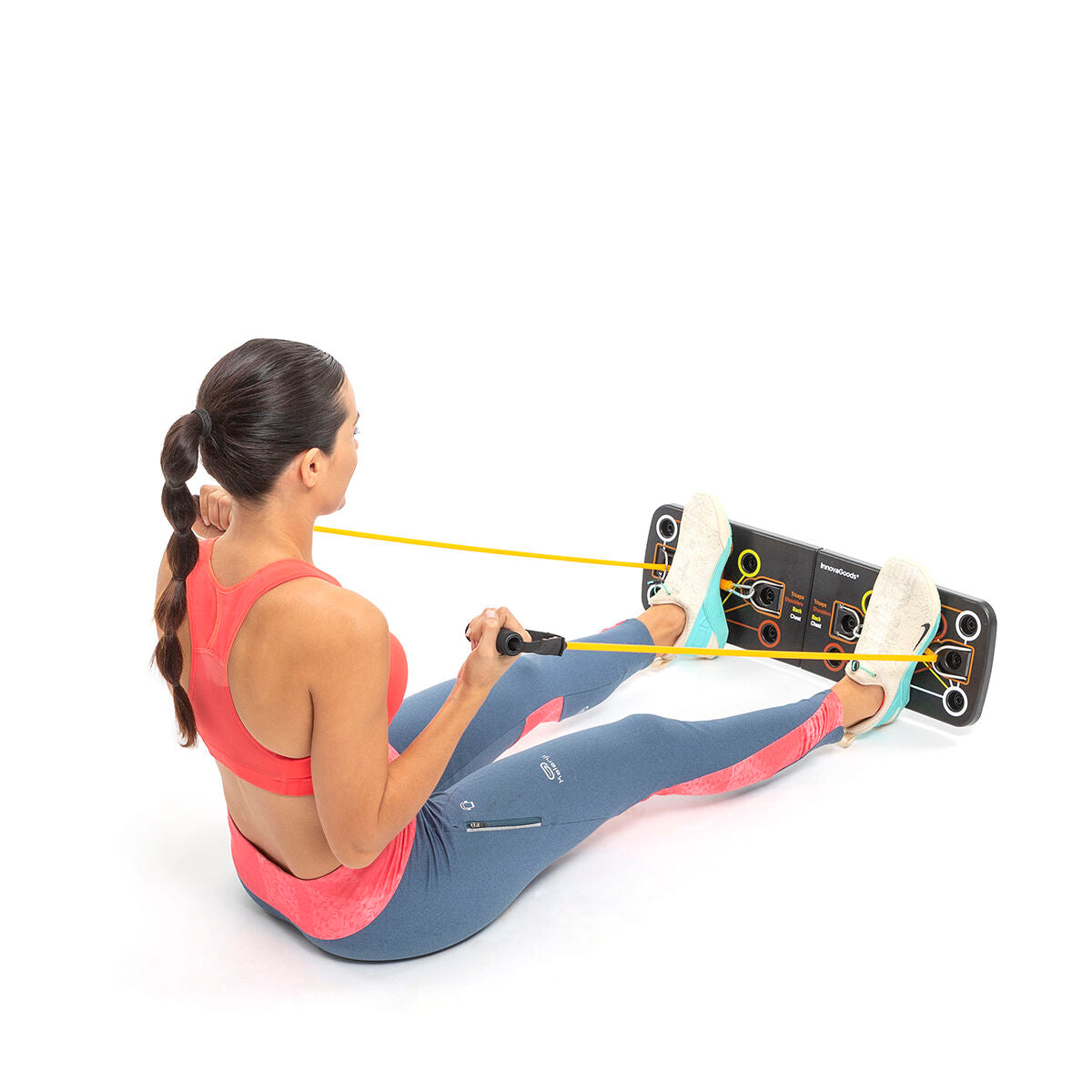All-in-One Push-Up Board Training System – With Resistance Bands & Exercise Guide
