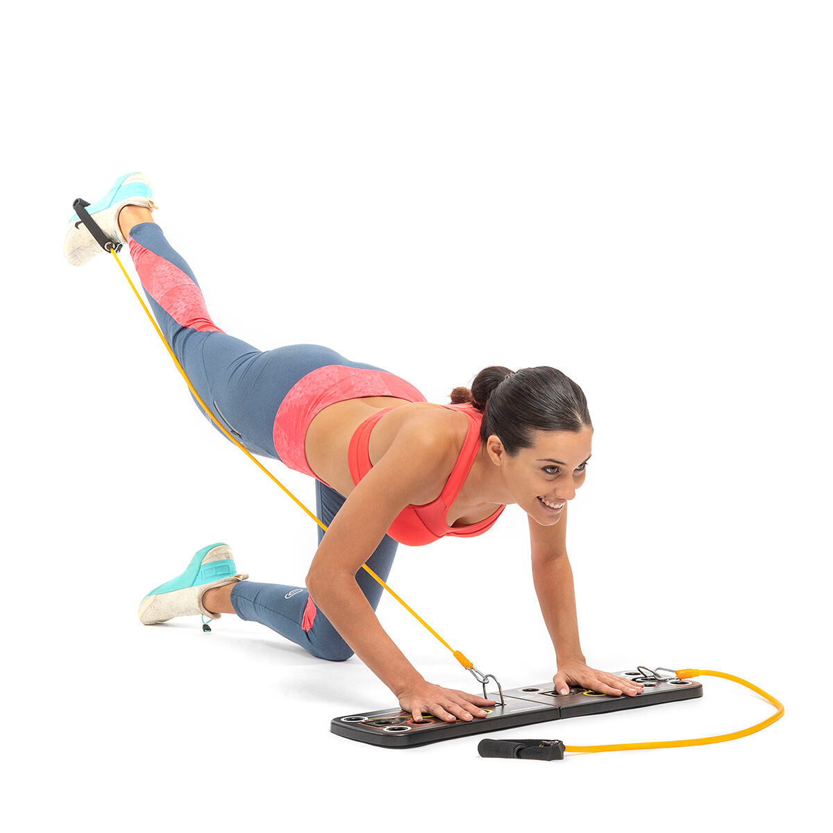 All-in-One Push-Up Board Training System – With Resistance Bands & Exercise Guide