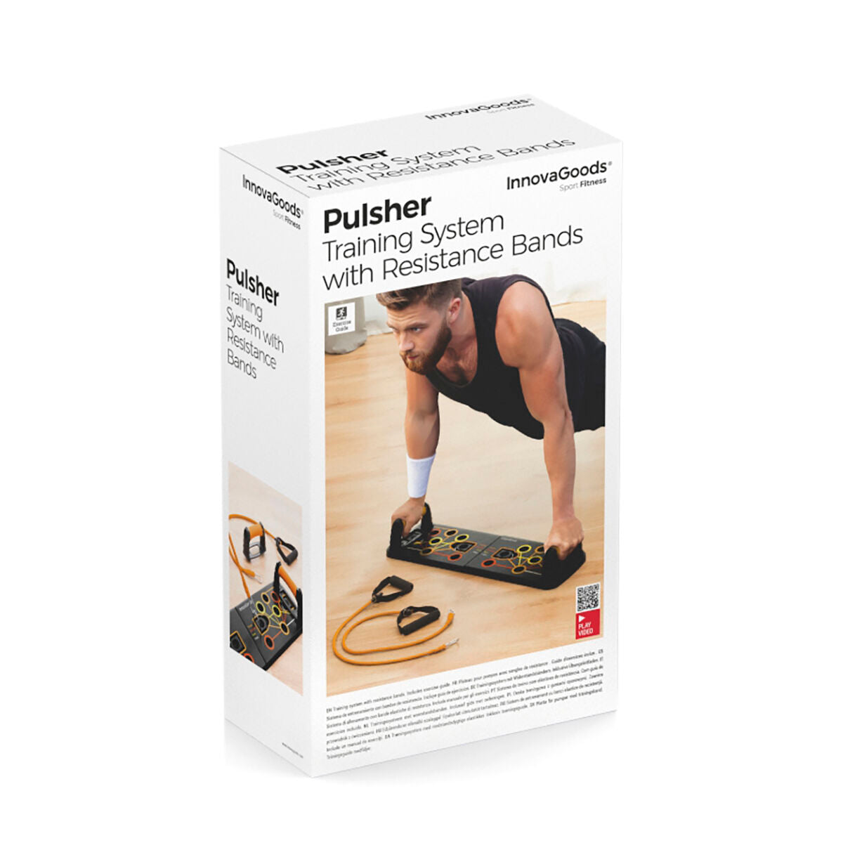 All-in-One Push-Up Board Training System – With Resistance Bands & Exercise Guide