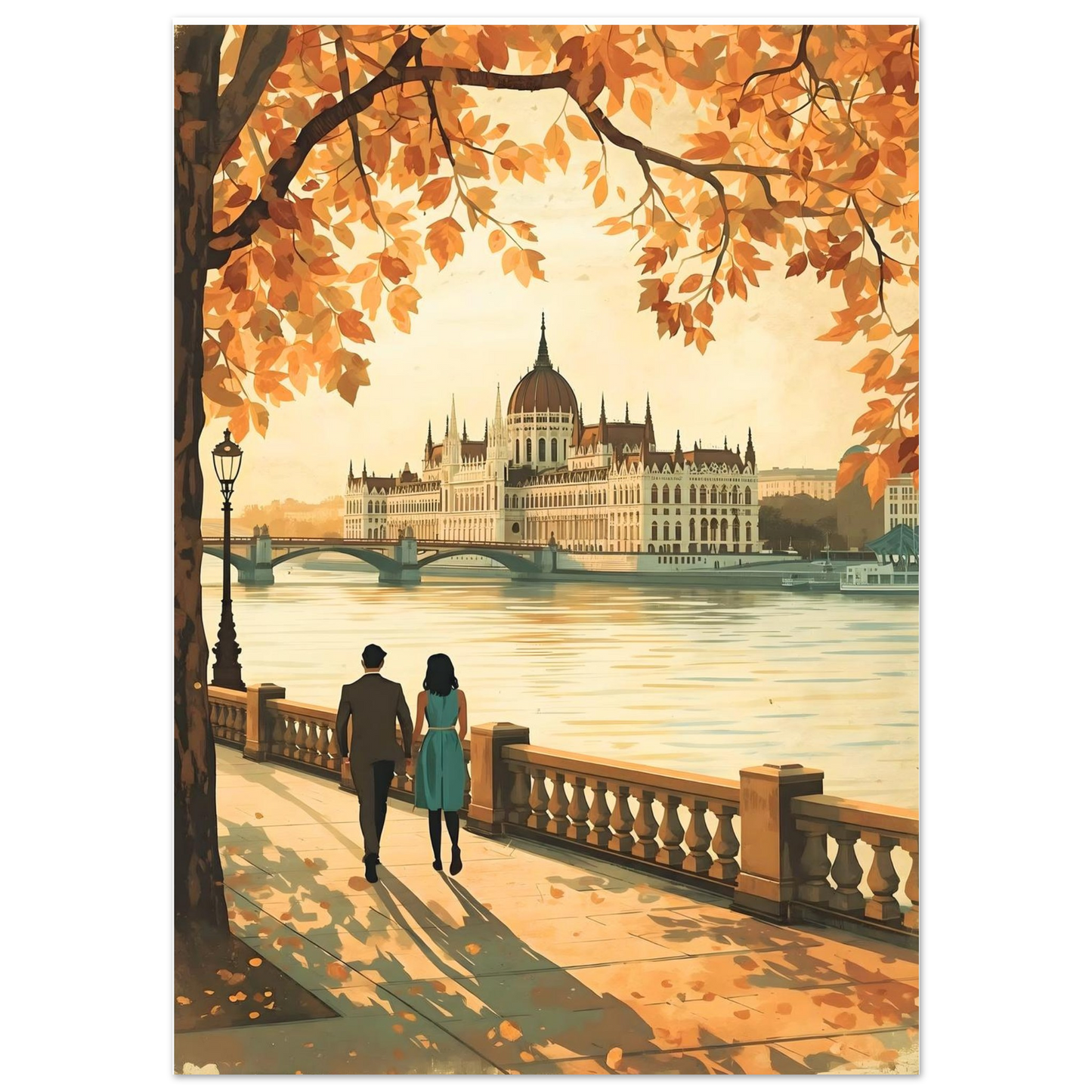 Hungarian Parliament wall art