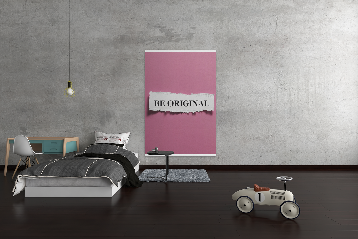 Be Original Posters: Motivational Wall Art for Creative Souls - Inspirational Quotes Decor