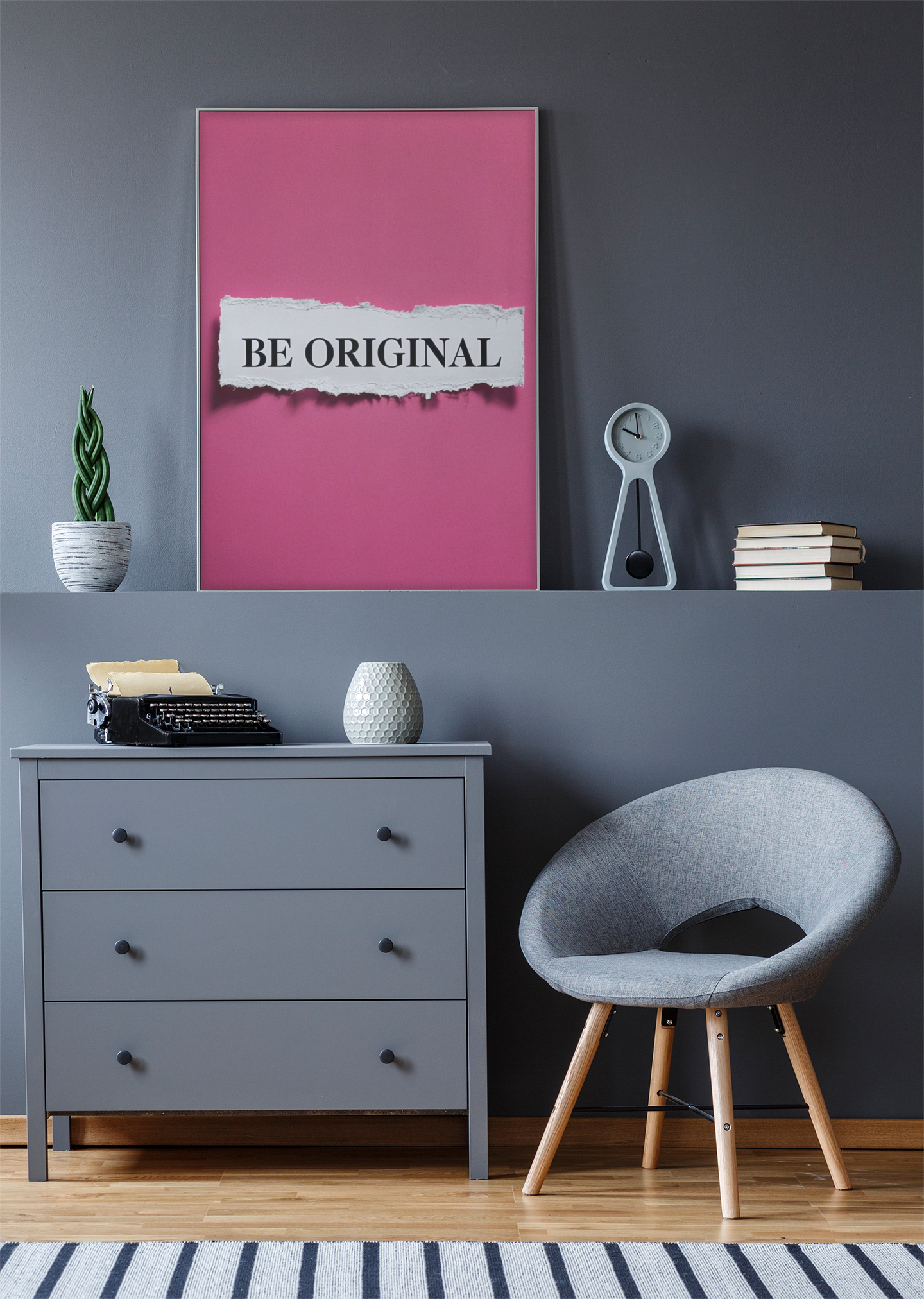 Be Original Posters: Motivational Wall Art for Creative Souls - Inspirational Quotes Decor