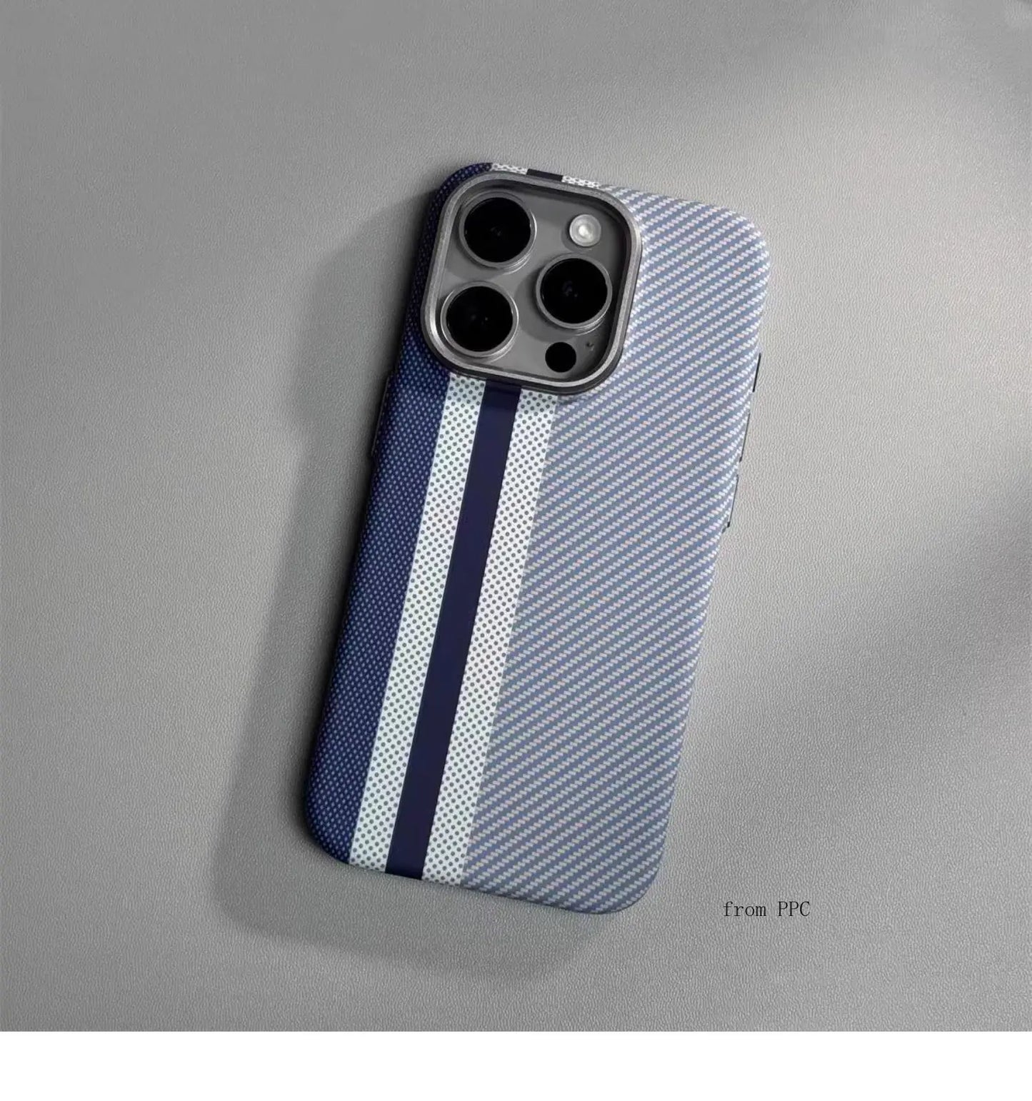 carbon fibre magsafe iphone case with alloy camera ring