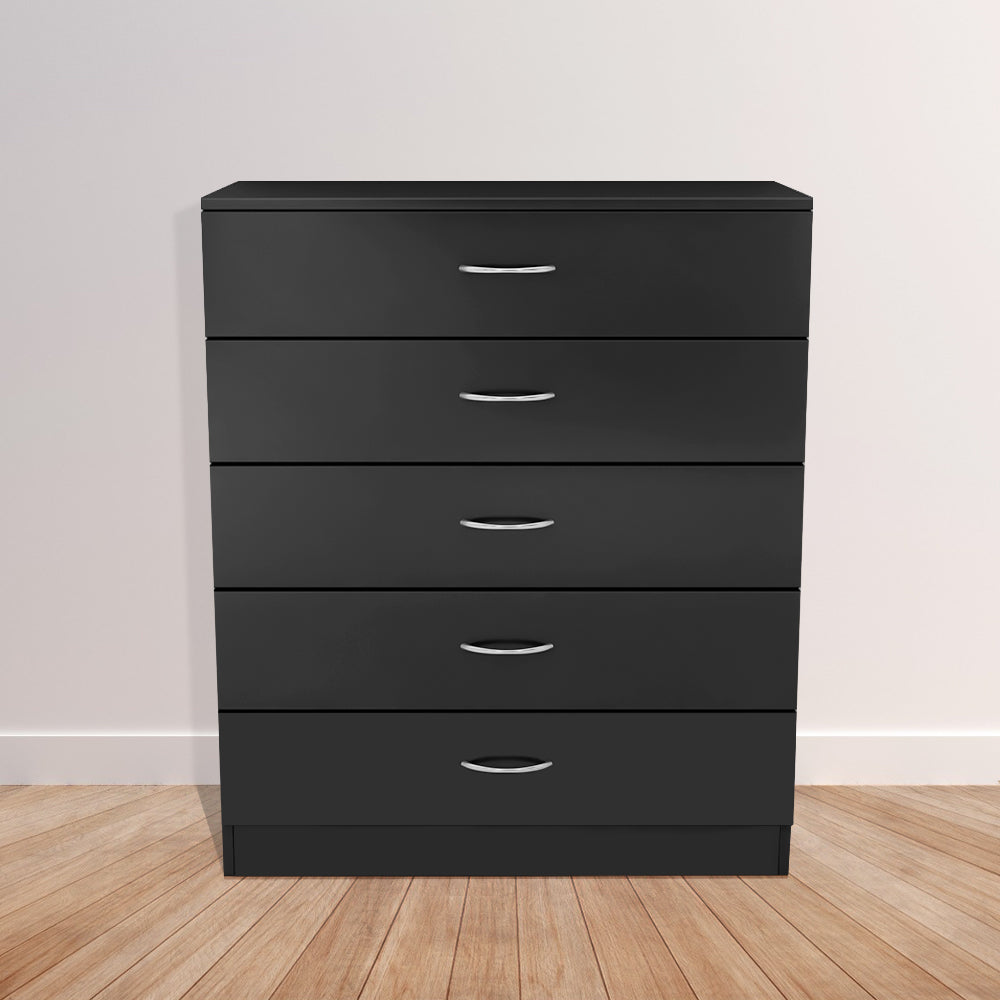 Chest of Drawers Bedside Table Cabinet 1 2 3 4 5 Handle Drawer Bedroom Furniture