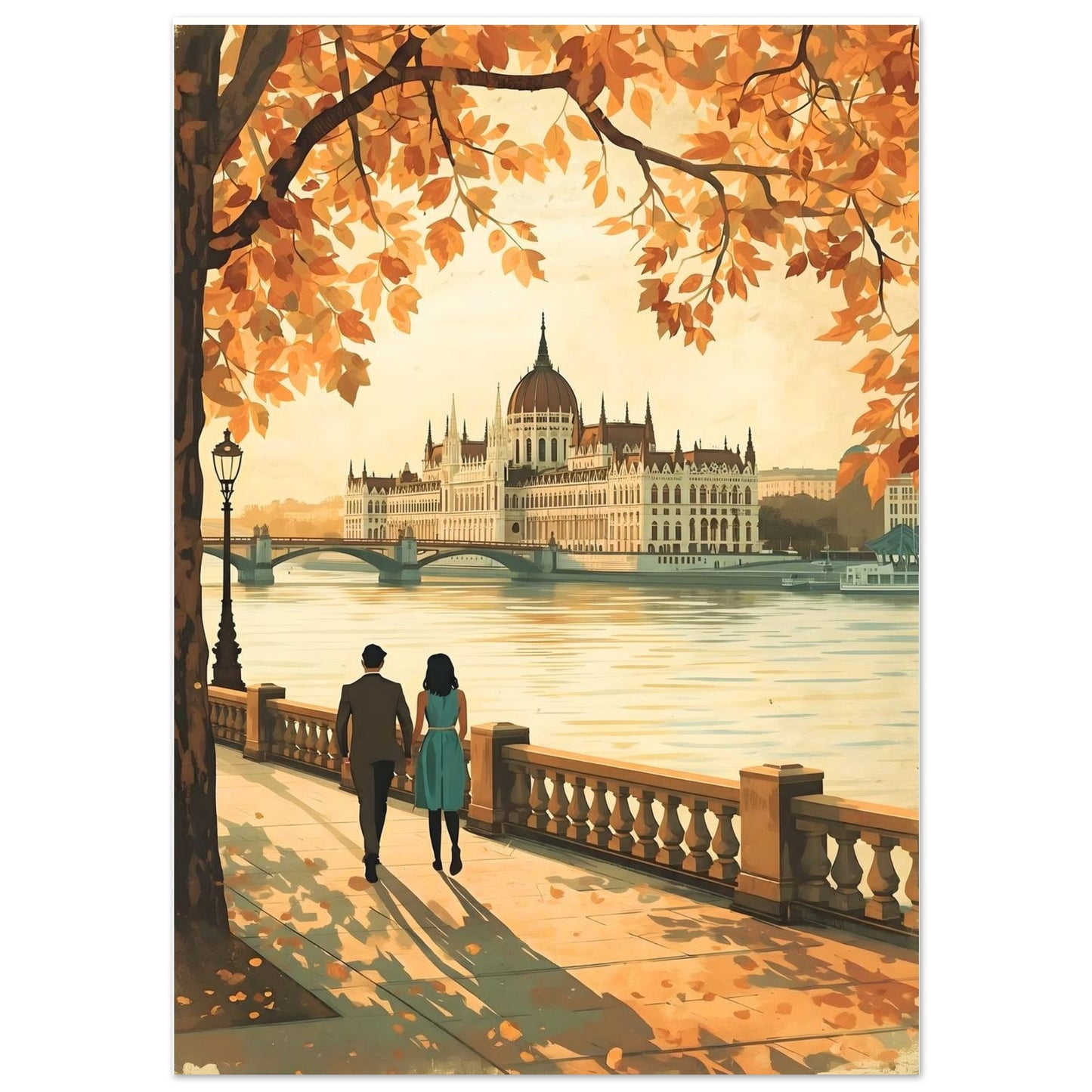 Hungarian Parliament wall art