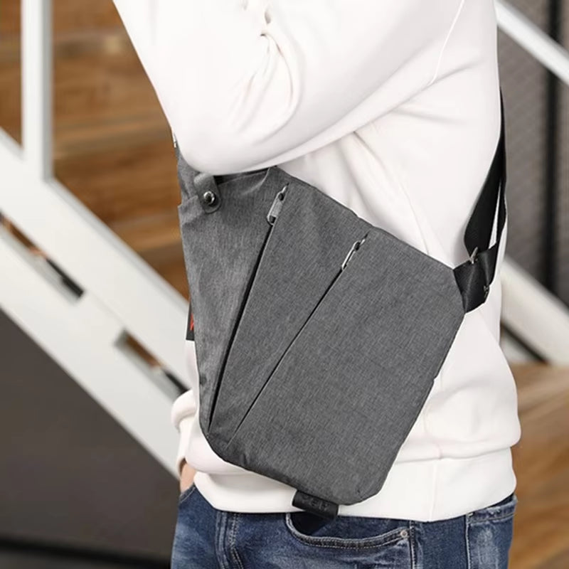 Multifunction Chest Bags anti Theft Single Crossobdy Bags for Men Waterproof Male Cross Body Messenger Bag Fanny Pack Sac